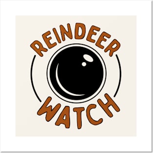 Reindeer Watch Camera Posters and Art